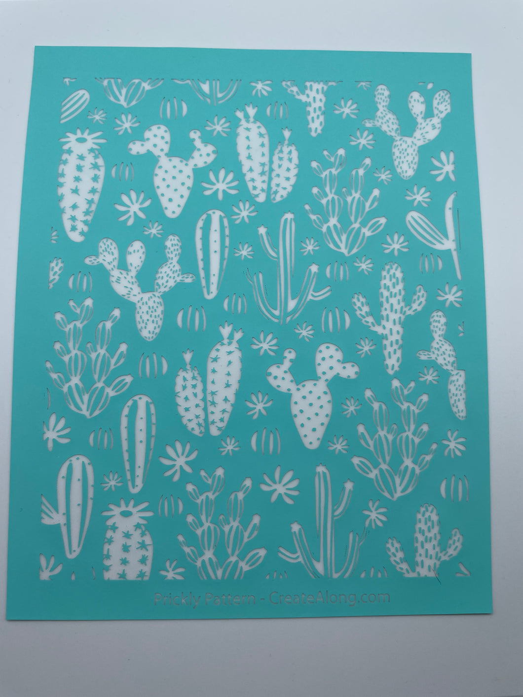 Prickly Cactus Silk Screen